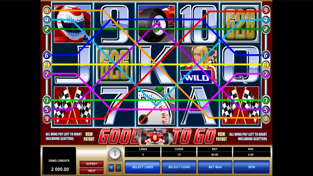 Игровой интерфейс Good To Go 1