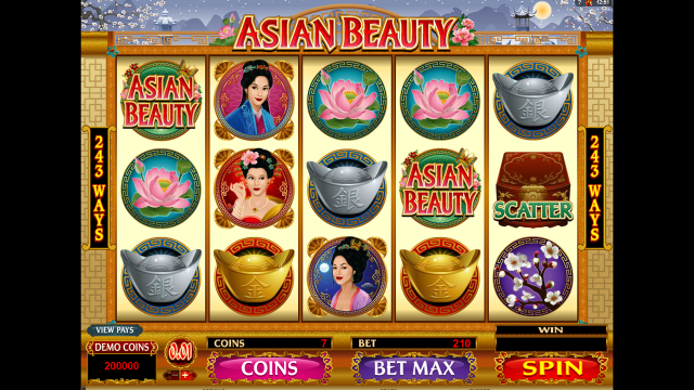 Характеристики слота Asian Beauty 6