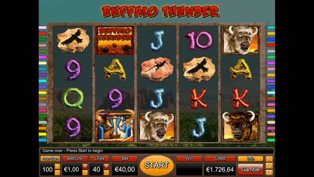 Игровой интерфейс Buffalo Thunder 9