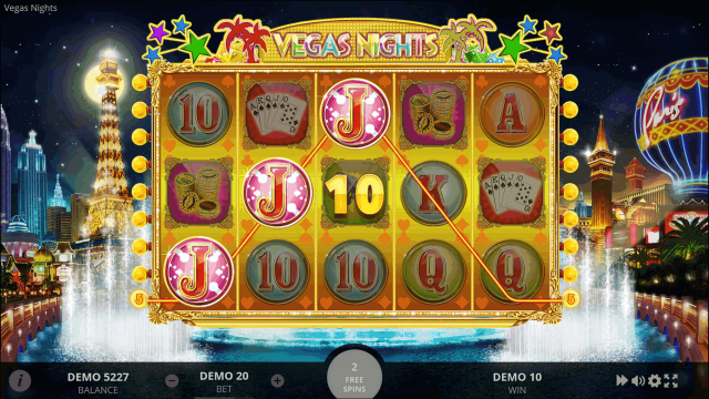 Бонусная игра Vegas Nights 6