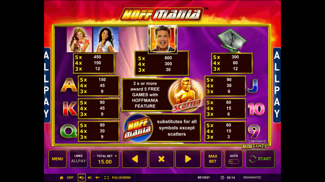 Игровой интерфейс Hoffmania 10