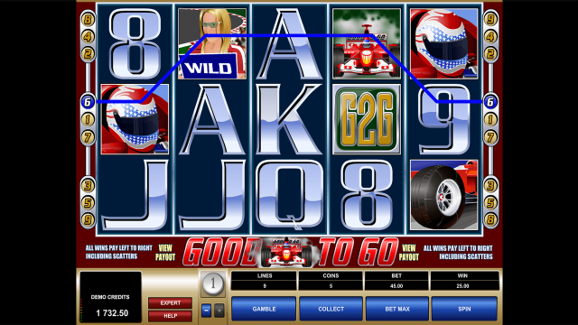 Игровой интерфейс Good To Go 8