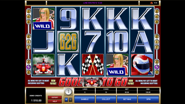 Игровой интерфейс Good To Go 6