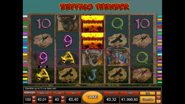 Игровой интерфейс Buffalo Thunder 1