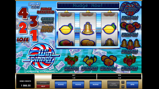 Характеристики слота Win Spinner 5