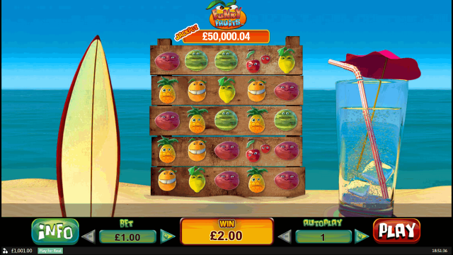 Бонусная игра Funky Fruits 1
