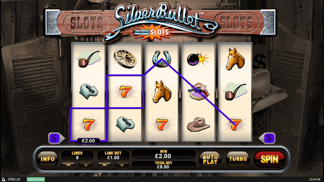 Бонусная игра Silver Bullet 2