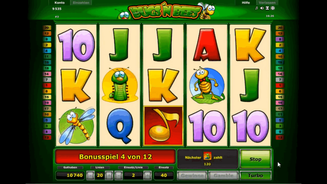 Бонусная игра Bugs And Bees 6