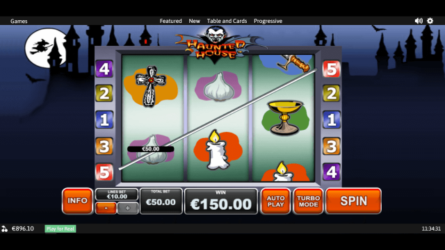 Характеристики слота Haunted House 8